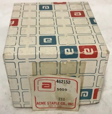 462152 Acme Staples 5/16" 5000/per box