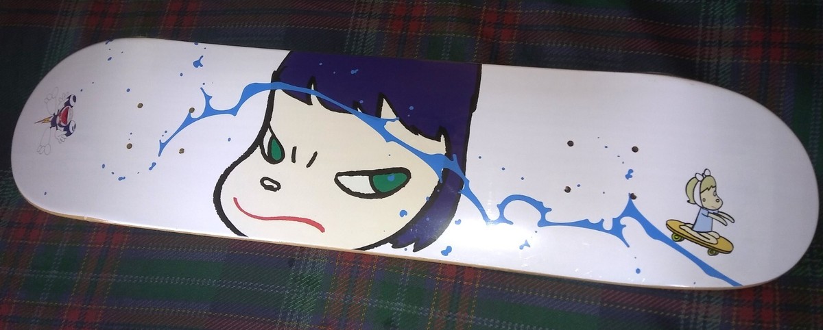 TAKASHI MURAKAMI x YOSHITOMO NARA Brutus Magazine 2001 Skateboard