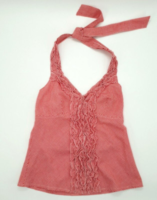 Papaya Blusentop Top Trägertop Neckholder für Damen in Gr. 36   100% Baumwolle