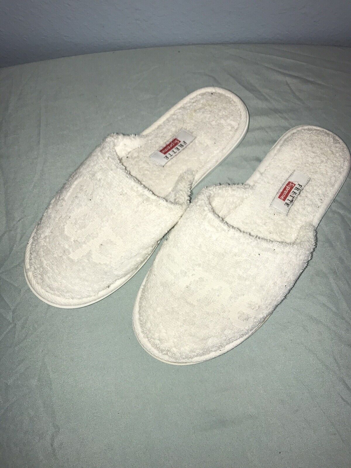 Supreme X Frette House slipper Used size small NYC Hypebeast Streetwear