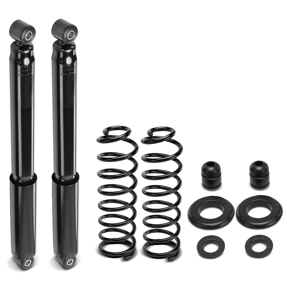 Front & Rear Air Spring To Coil Spring Conversion Kit For 2013-2019 Ram 1500