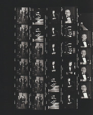 Contact Photo Sheets & Negatives 1981 Segal Burns Evelyn Keyes Dr Armond Hammer