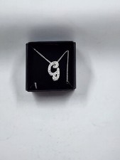 Avon Dazzling Initial Necklace with Embellishment G