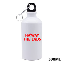 SUNDERLAND HA'WAY THE LADS Stainless Steel Water Bottle sport gym screw lid