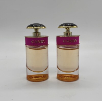 PRADA CANDY EAU DE PERFUM MINI 7ML X 2 BRAND NEW NO BOX