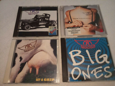 AEROSMITH - 4 CD Alben 