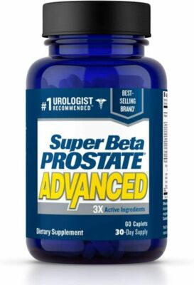 Super Beta Prostate ADVANCED Reduce Frequent Urination . 60 caplets exp 2028