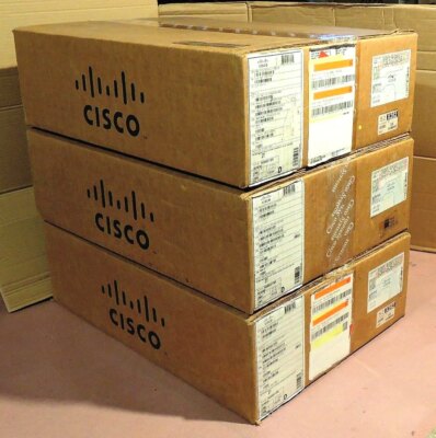 NEW Genuine Cisco WS-C3750V2-48TS-E 48 port IP service switch.1 yr wty ...