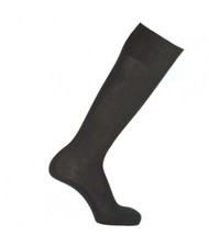 6 Pairs Of Long Men's Socks 100 Pure Cotton Scottish Yarn Red 491