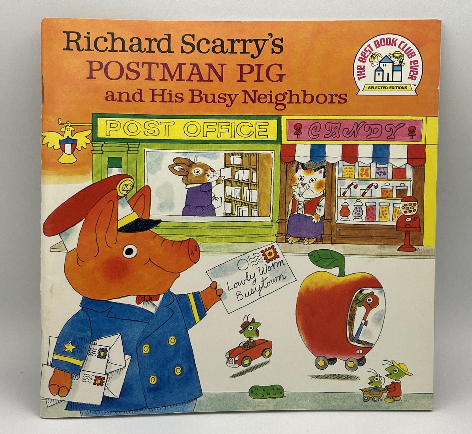 1978 Richard Scarry's Postman Pig and His Busy Neighbors PB Best Book ...