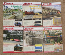 6 ZTRACK Magazines Z-scale Model Railroading ~ Complete YEAR 2023 Volume 29