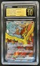 2025 Pokemon Destined Rivals Team Rocket's Moltres ex #208/182 CGC 10 Pristine