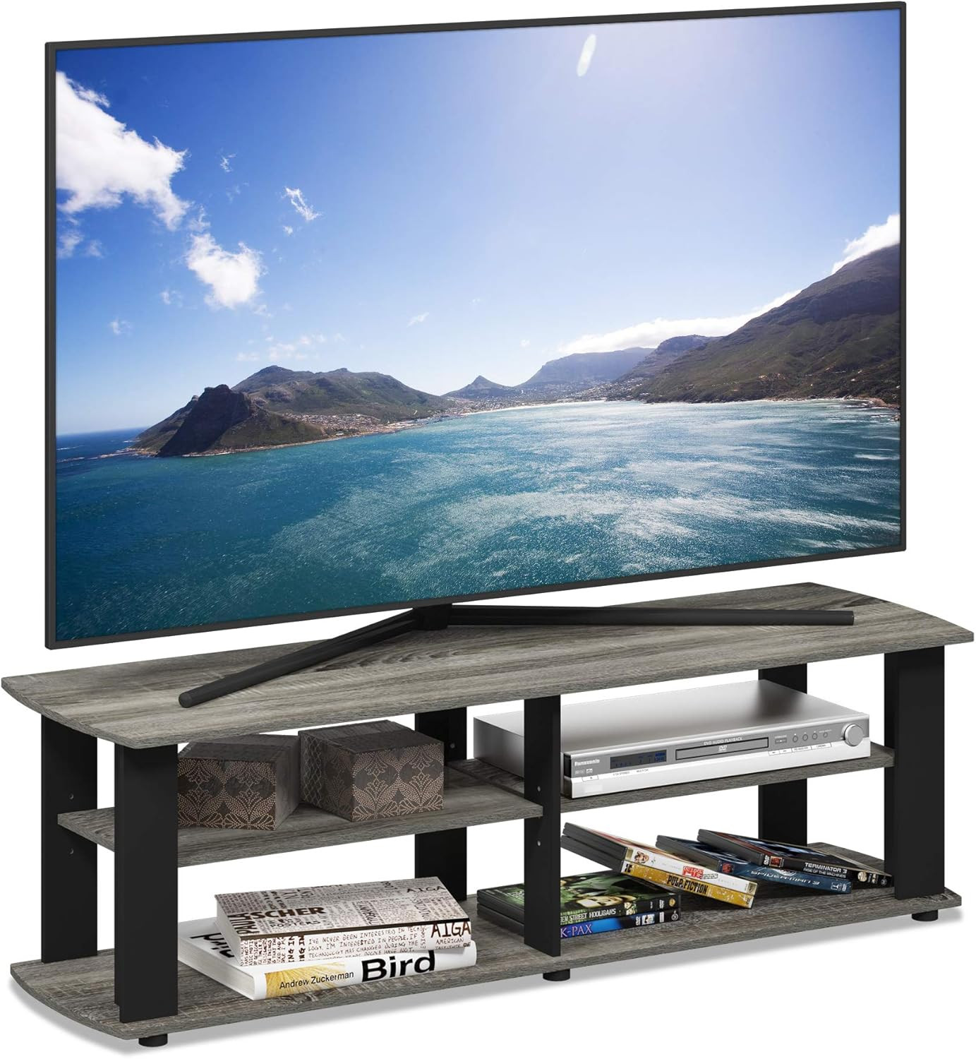 For Tvs Up To 50 Inch, French Oak Finish