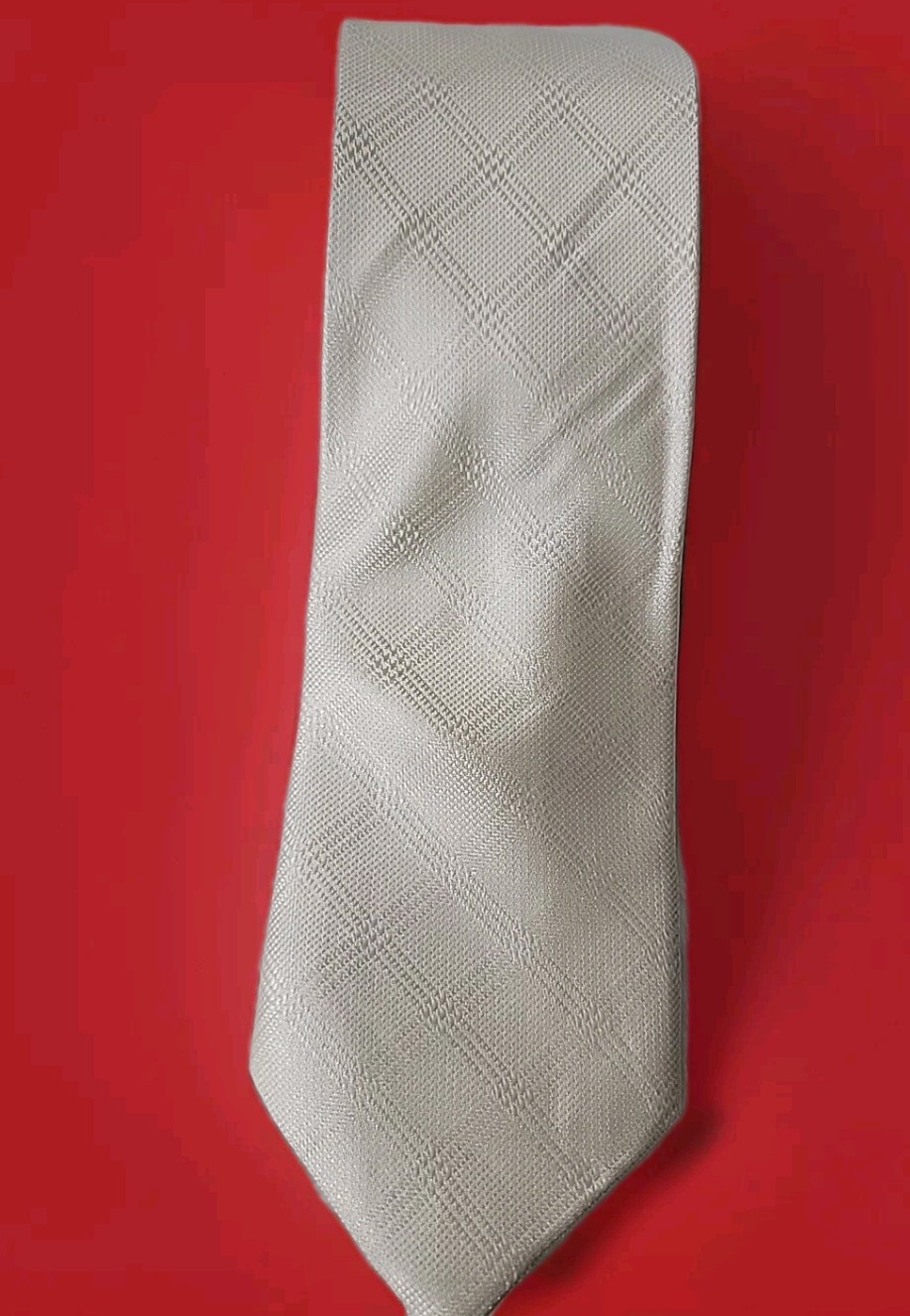 Ted Baker GEO Off White Silk Tie NWT  thumbnail 8