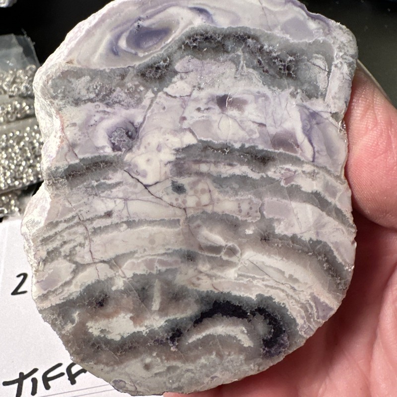 Tiffany Stone 287 Grams. End Piece With  Lightly Polished.