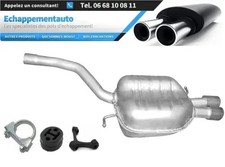 VW Passat B6 2.0 TDI (2005–2010) Genehmigter Hinterer Auspuff Schalldämpfer