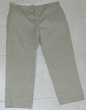Dickies 874 Work Wear Pant Mens Size 42X30 Cotton Khaki