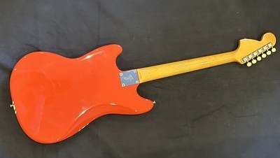 Fender Japan MG69-85 CO FRD Mustang Fiesta Red Crafted in Japan