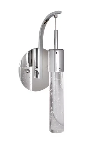 ET2 E22770-91PC Fizz IV 1-Light Wall Sconce in Polished Chrome w/Bubble Glass - Picture 1 of 2