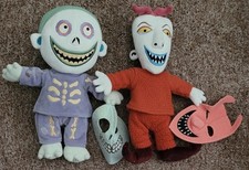 Nightmare Before Christmas Lock  Barrel Stuffed Plush Disney Store