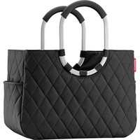 Reisenthel® Einkaufskorb Loopshopper L Kunstfaser Rhombus Black