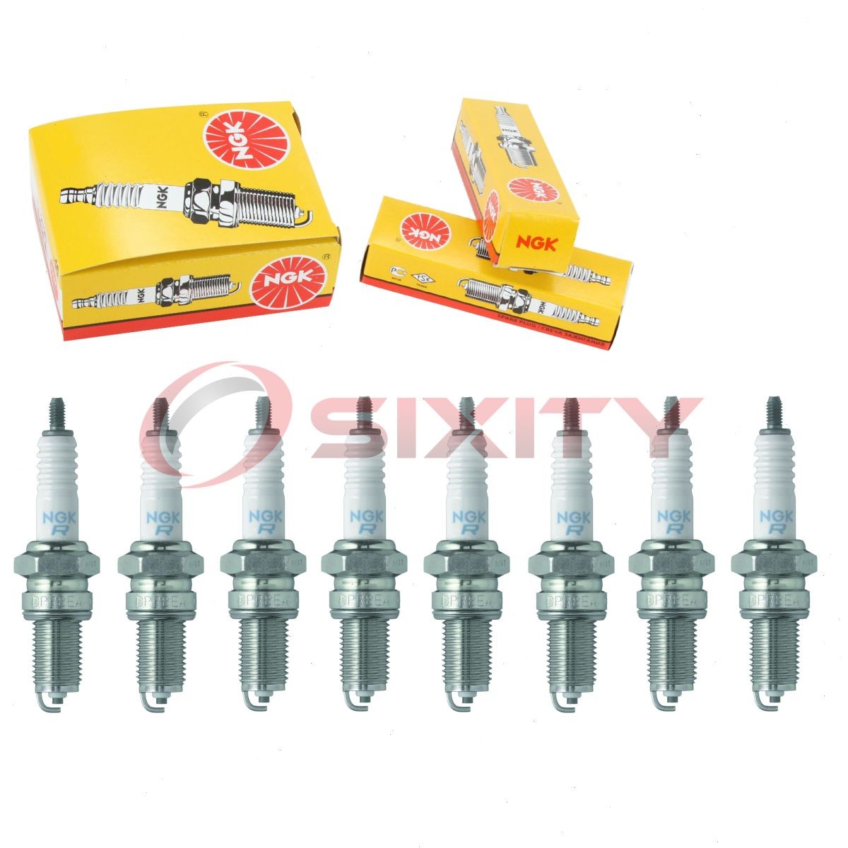 8 pc NGK 92482 DPR6EA-9 BLYB Standard Spark Plugs for X20EPR-U9 RA8HC ve