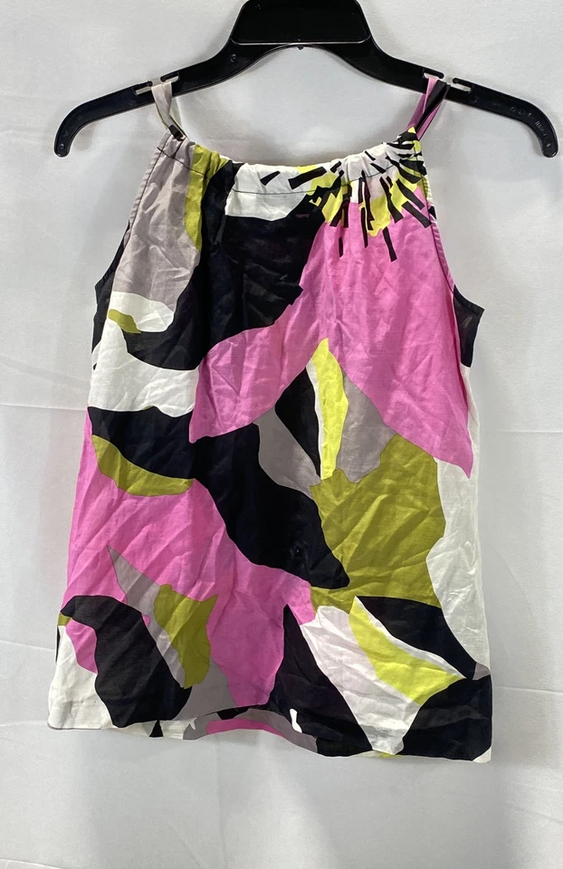 Trina Turk Women Multicolor Tank Top Size P - Image 2 of 4