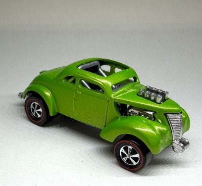 Hot   Wheels Pass N Gasser CUSTOM MADE Metallic     Green  REDLINE 1:64