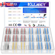 Heat Shrink Solder Seal Wire Connectors Kit 1000PCS, Waterproof Butt Connector H