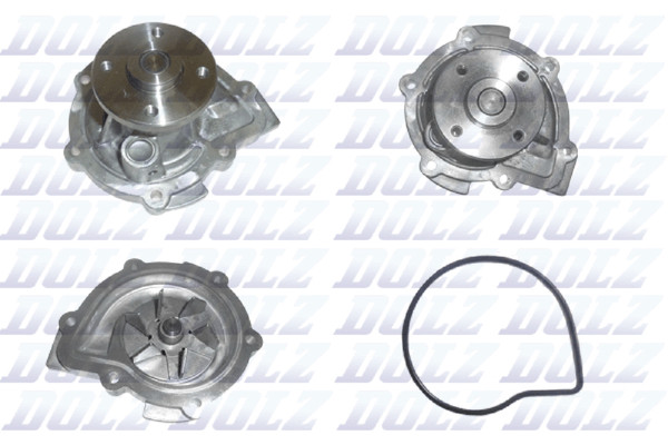 Dolz Wasserpumpe MotorküHlung S363 FüR Fiat Fullback Pick Up KT0T 4X4 Mitsubishi-image