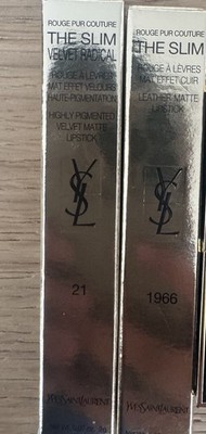 YSL Rouge Pur Couture The Slim Matte Lipstick in Shade 21 Rouge Libre.