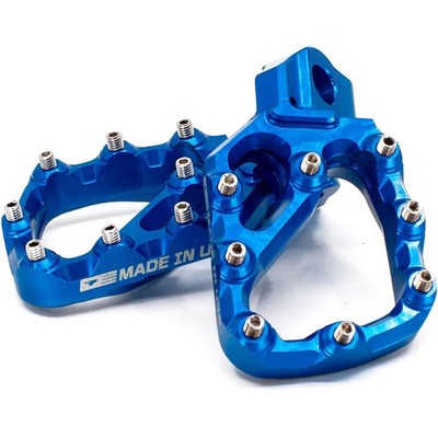 Fastway Mini Footpegs - Pegs Only - Blue 22-4-026-BLSCL77