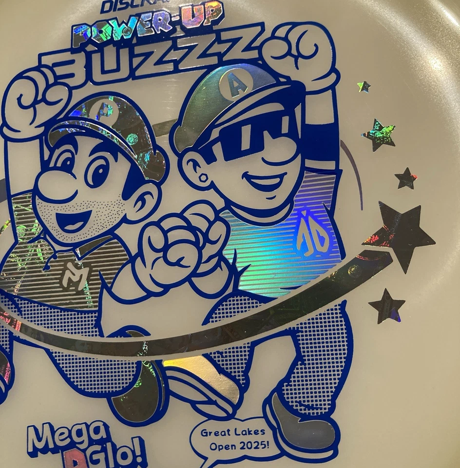 Discraft 💎 Mega Glo Power-Up BUZZZ - 2025 DGLO Edition - Big Money 177+ Rare💎 - Image 4 of 4