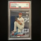 2018 Topps #700 Shohei Ohtani Pitching PSA 9
