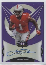 2019 Leaf Valiant Purple /20 Johnnie Dixon #BA-JD1 Auto g1z
