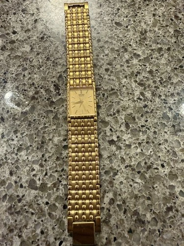 Vintage Seiko Watch Unisex Gold Tone 7N01-5C39 - NEW BATTERY! PRELOVED!