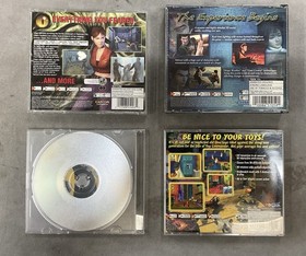 Dreamcast lot of 4, Resident Evil, Shenmue, Crazy Taxi & Toy Commander