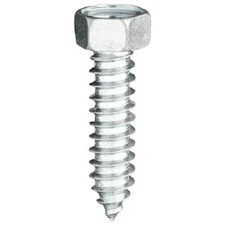 Auveco - 2268 - Num.5/16 X 1 Ind Hex Head Tap Screw 1/2 Hex Zinc (100 Pieces)