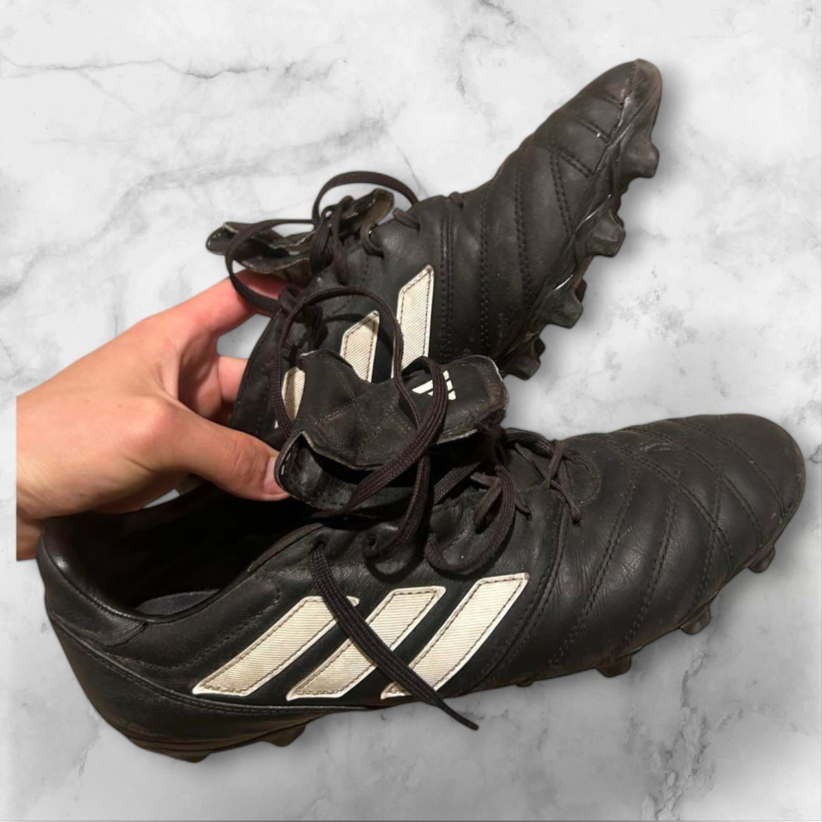 Adidas Coppa Gloro HG/AG Soccer Cleats Black/White, New Adidas Coppa Gloro HG/AG Soccer Cleats Black/White, New