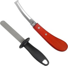 Hoof Knife Sharpener Kit for Horses Cattle Goats Hoof Trimmers Tools Sets