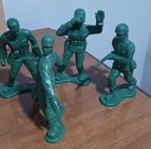Greenbrier International Larger 4" Plastic Army Men Soldier Figures Lot Of 9 — photo 3