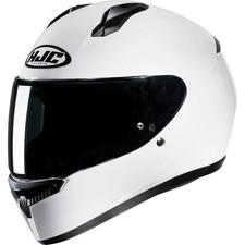 HJC C10 White Motorbike Motorcycle Helmet