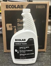 ECOLAB Stain BLASTER  DESTAINER 6100374 LAUNDRY PRE-SPOTTER 22 FL oz EA