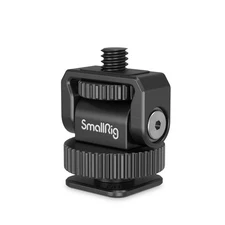 SmallRig 1/4 Mini Ball Head Cold Shoe Mount Adapter with /4-20 Thread for
