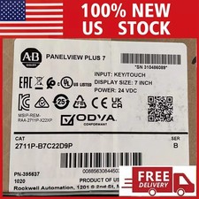 New Allen Bradley 2711P-B7C22D9P PanelView Plus 7 Graphic Terminal Key/Touch