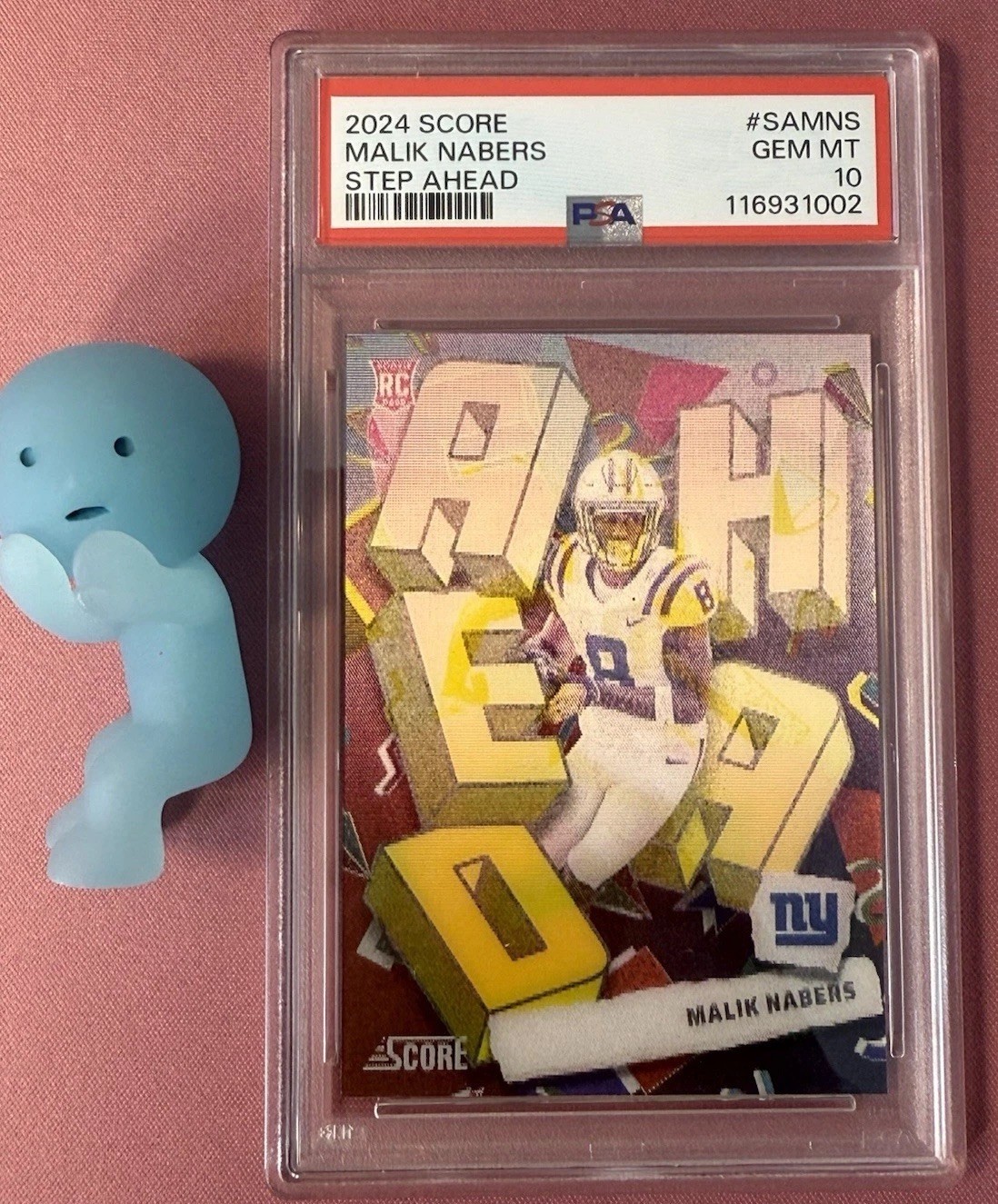 2024 Score Step Ahead MALIK NABERS Lenticular Case Hit PSA 10 🦑