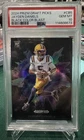 Jayden Daniels 2024 Panini Prizm Draft COLOR BLAST BLACK SSP Rookie PSA 10