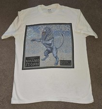 Vtg Rolling Stones 1997 Bridges to Babylon Tour Shirt Large Anvil