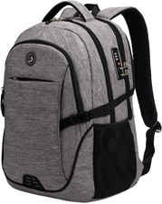 anti Theft Laptop Backpack Travel Backpacks with Combination Lock for Women Men