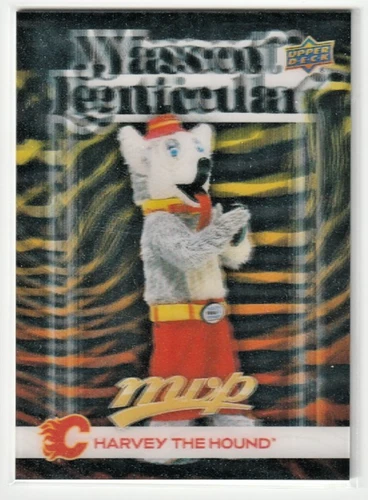 2026-27 Upper Deck MVP Mascot Lenticular ML-11 HARVEY THE HOUND Calgary Flames